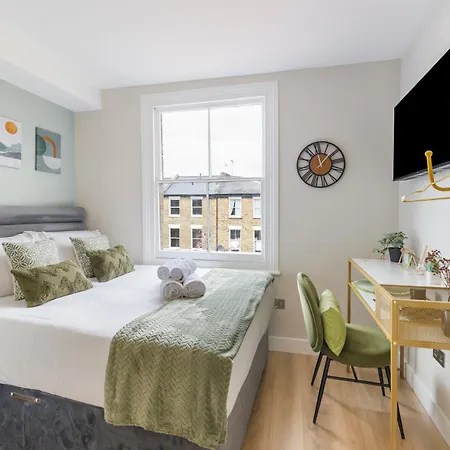Urban Green Oasis Modern Minimalist Studio